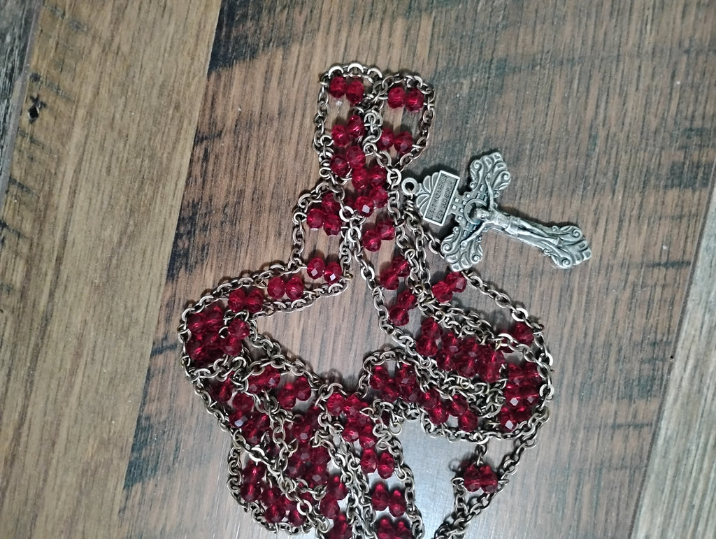 Handmade Chain Ladder Rosary