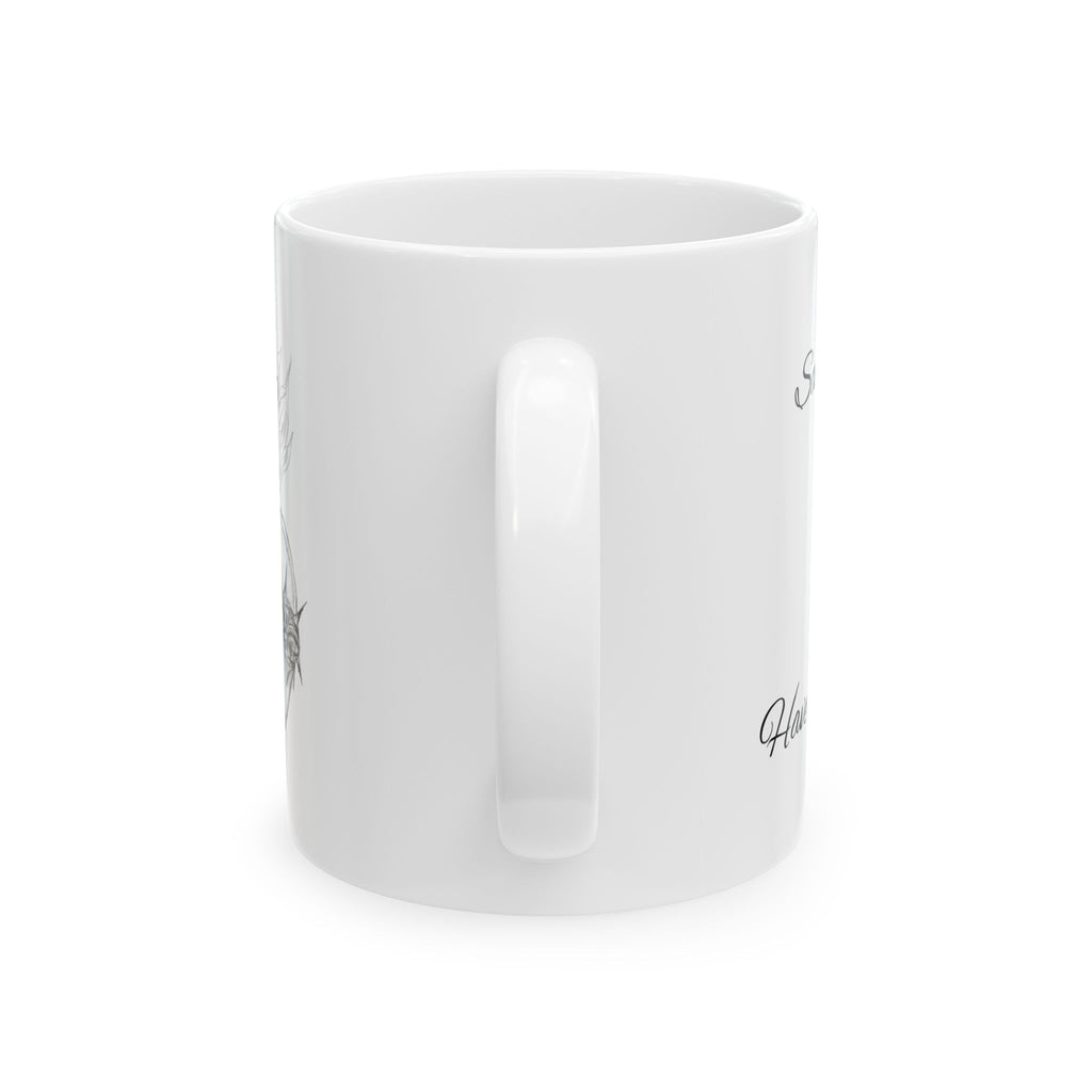 Sacred Heart Ceramic Mug, 11oz